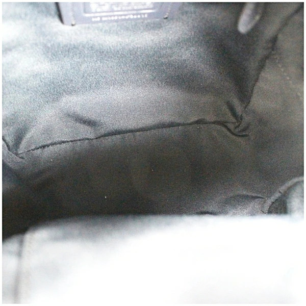 Coach Mini Denim Backpack Star Patch Leather Navy… - image 7