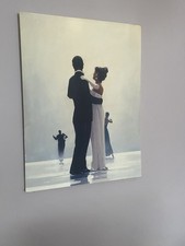 Jack Vettriano Framed Canvas Print