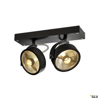 Schwarz Moderne Spot Strahler Reflektor 1X75W/Gu10 IP20 30X9X18 [Cm]