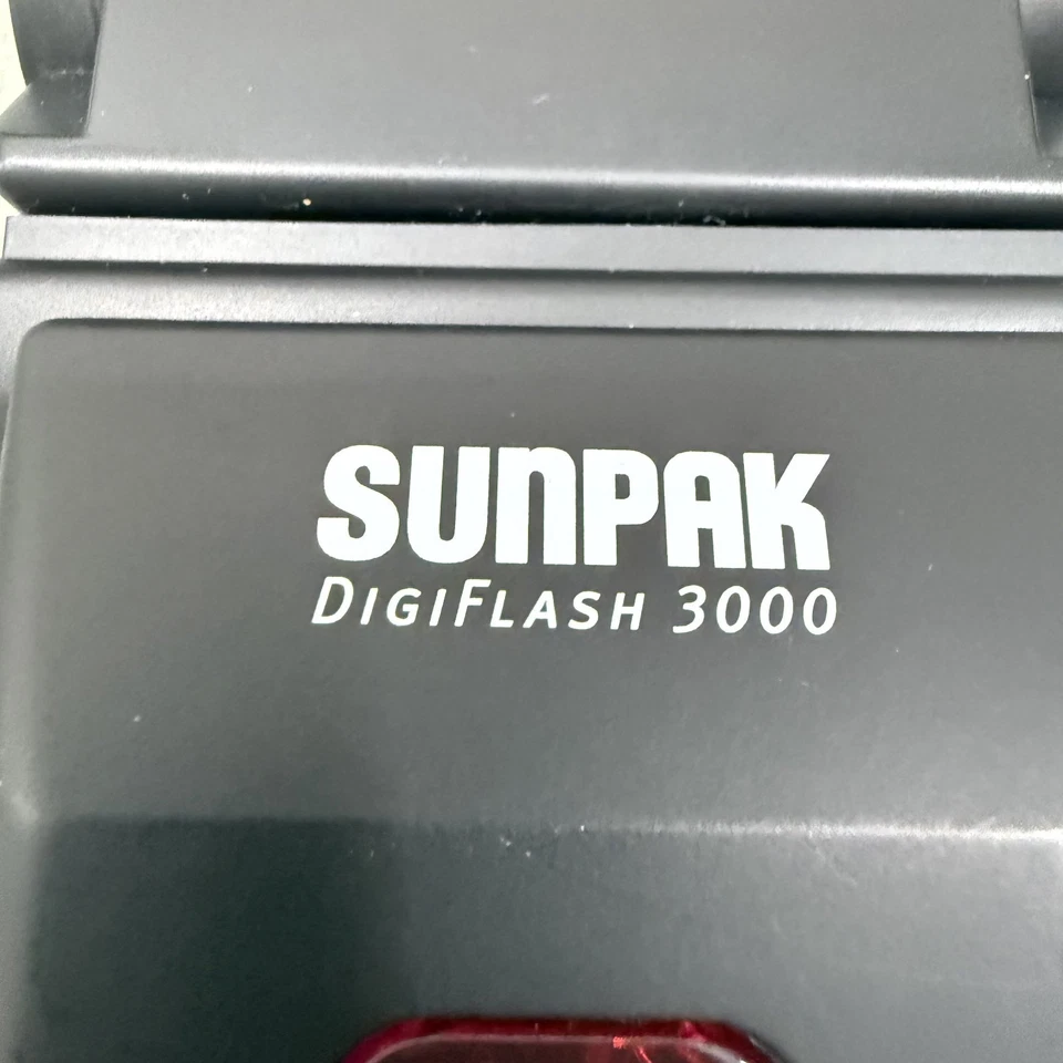 Sunpak DigiFlash 3000 Shoe Mount Electronic TTL Flash For Nikon TESTED WORKING - Image 2 of 4