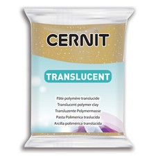 Cernit Translucent Polymer Clay 56g Trans Bar New. Assorted Colours.