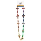Season of Love Rainbow Necklace Beaded Necklace LGBTQ Pride Mardi Gras New