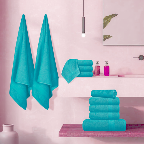 Luxury Bath Towels Sets 100% Pure Cotton 800GSM Soft Face Hand Jumbo Bath Sheets - Picture 56 of 69