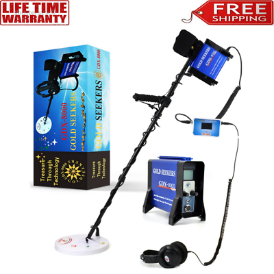 GDX8000 Gold Metal Detector 8-Meter Depth Treasure Hunter