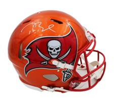 Tom Brady Signed Tampa Bay Buccaneers Speed Authentic Flash NFL Helmet