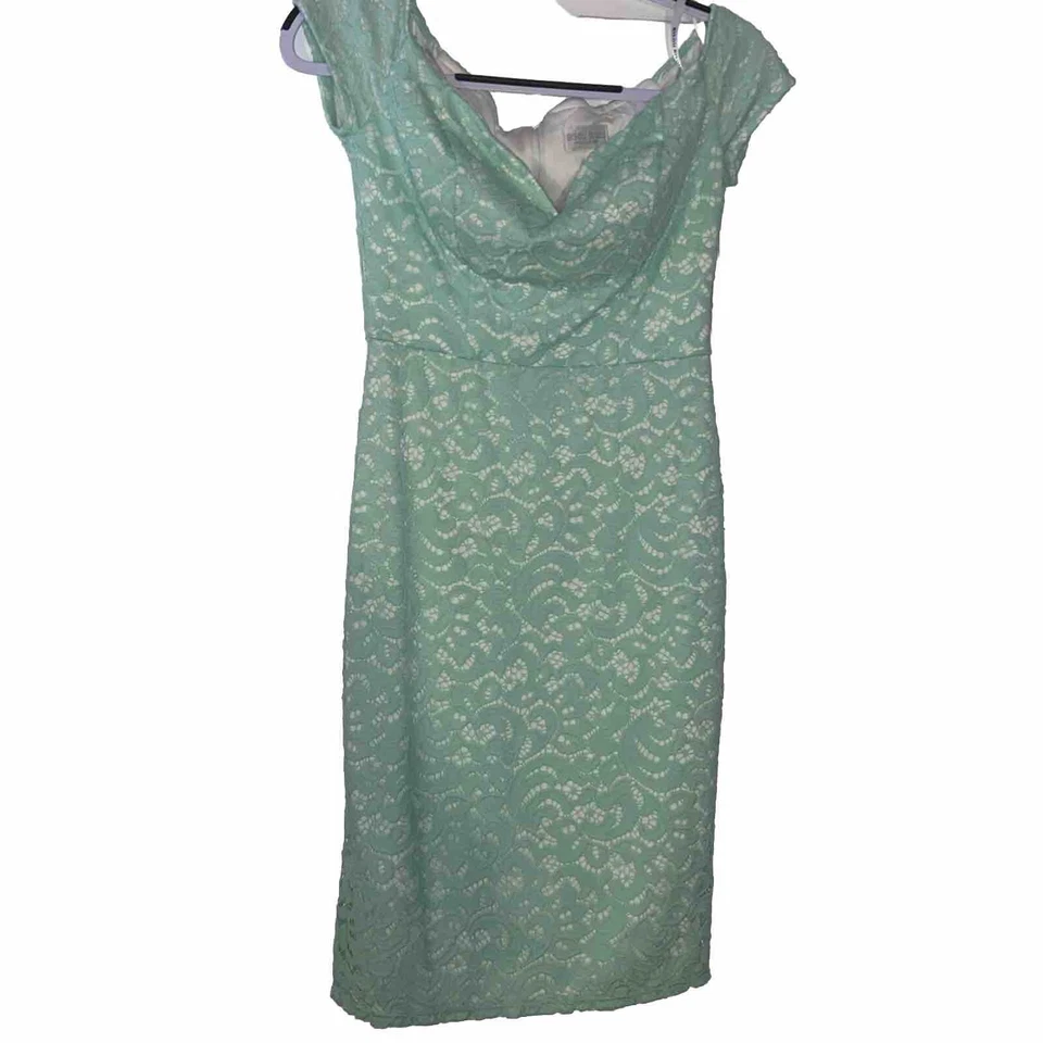 mint green dress womens small - Image 2 of 4