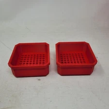 Fits Milwaukee Packout Low Profile Hex Bit Storage Tray Red 2 Organizers