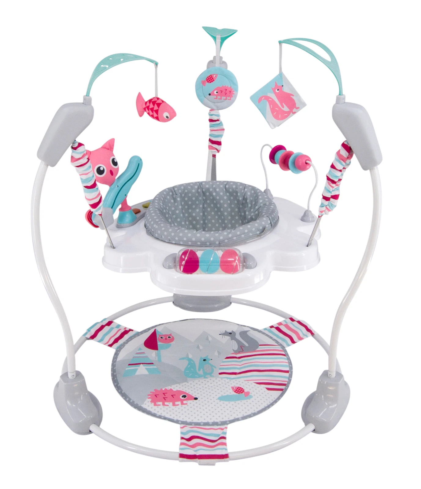 LADIDA Jumperoo Baby Bouncer Chair 360° Rotating Seat Activity Jumper Toy PINK
Opens in a new window