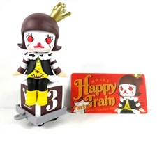 Pop Mart Molly Kennyswork Happy Train Party Figure Killer Chocolate Molly NEW