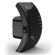 WiFi Repeater 2.4GHz 300Mbps Wireless Range Extender Signal Booster