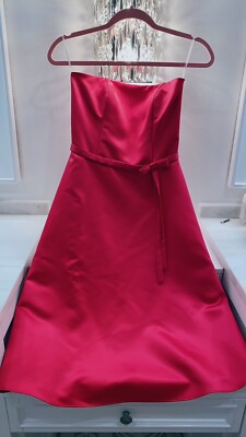 jessica mcclintock hot pink dress Jessica McClintock for Gunne Sax Vintage Pink