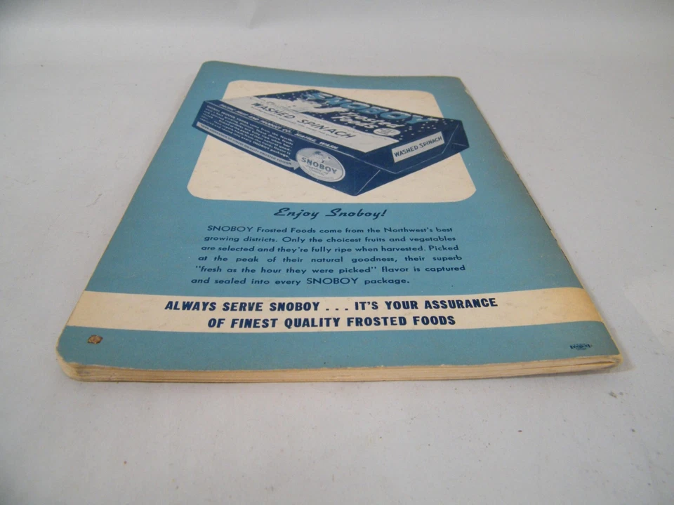 1939 & 1940 SNOBOY FROSTED FOODS COOKBOOK PACIFIC FRUIT & PRODUCE CO. - Image 3 of 4