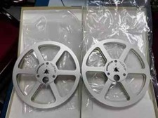 2X 7'' Pioneer Silver PR-85 Aluminum Reel to Reel RT-707 909 Empty Take Up Reel