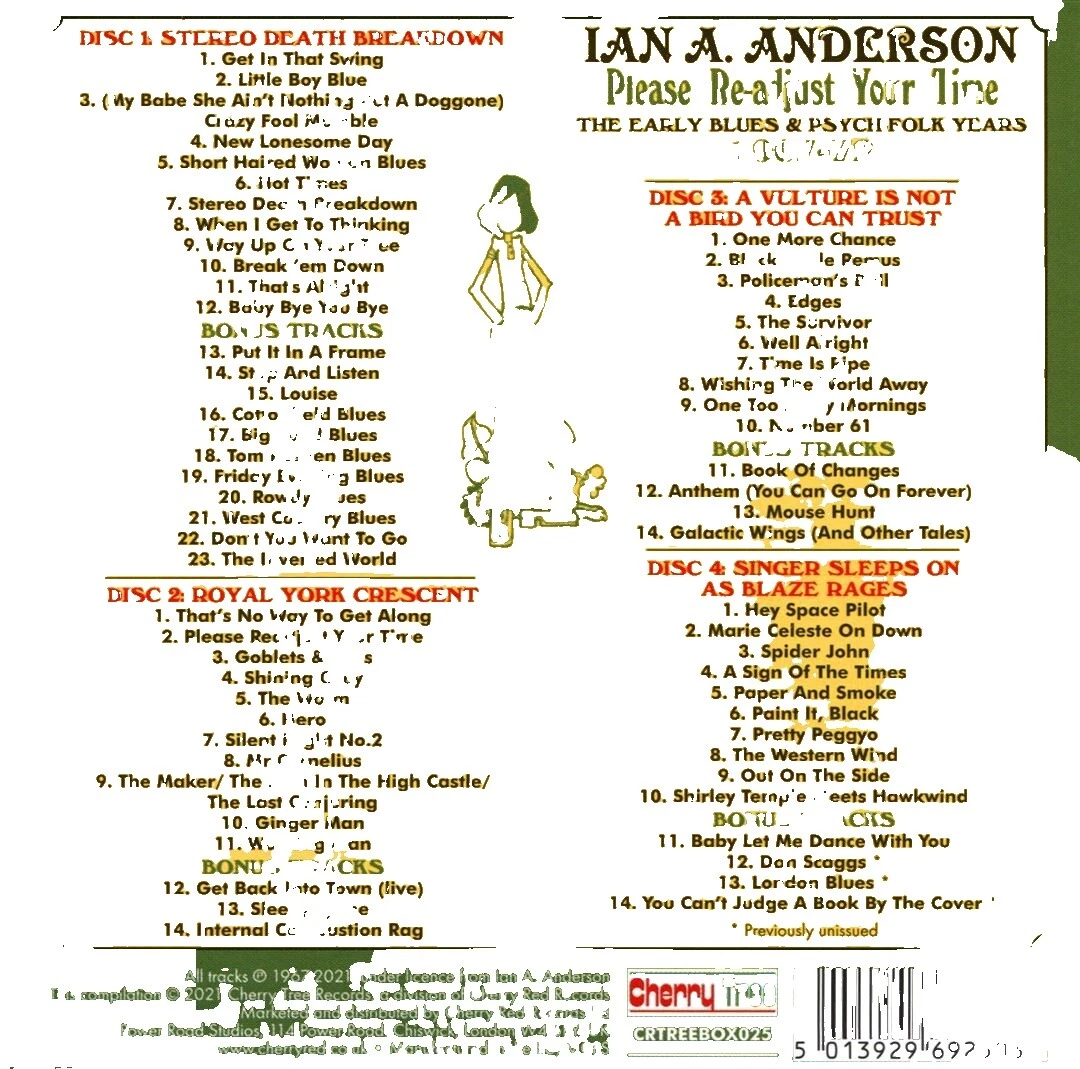 CD de Música Ian Anderson