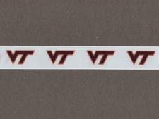 VIRGINIA TECH HOKIES 7/8" GROSGRAIN RIBBON 1, 3, 5, 10 YARDS SHIP FROM USA
