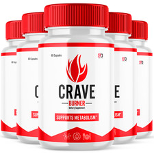 Crave Burner Advanced Weight Management Formula Supports Metabolism 5 Pack 