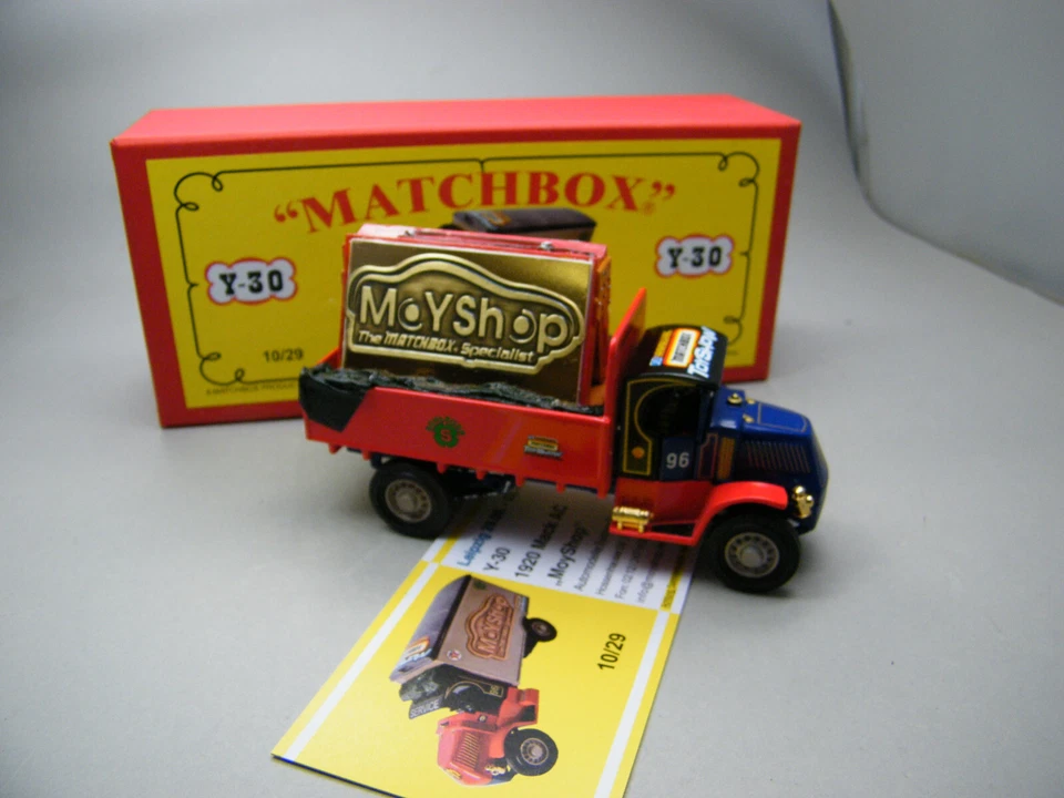 Matchbox MoY Code 2 Y30 Leipzig Treffen Feuerwehr mit Gold 1/5 rote Box - Bild 2 von 3