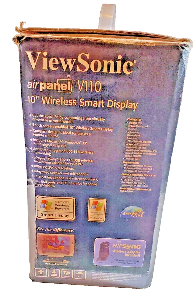 ViewSonic 10" Wireless Smart Display Air Panel V110 - Image 2 of 4