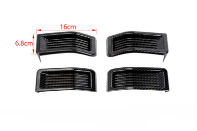 Carbon Fiber Front Center Grille Grill Insert Cover Trim Bezel For Ford F150 21 Carbon Fiber Front Center Grille Grill Insert Cover Trim Bezel For Ford F150 21