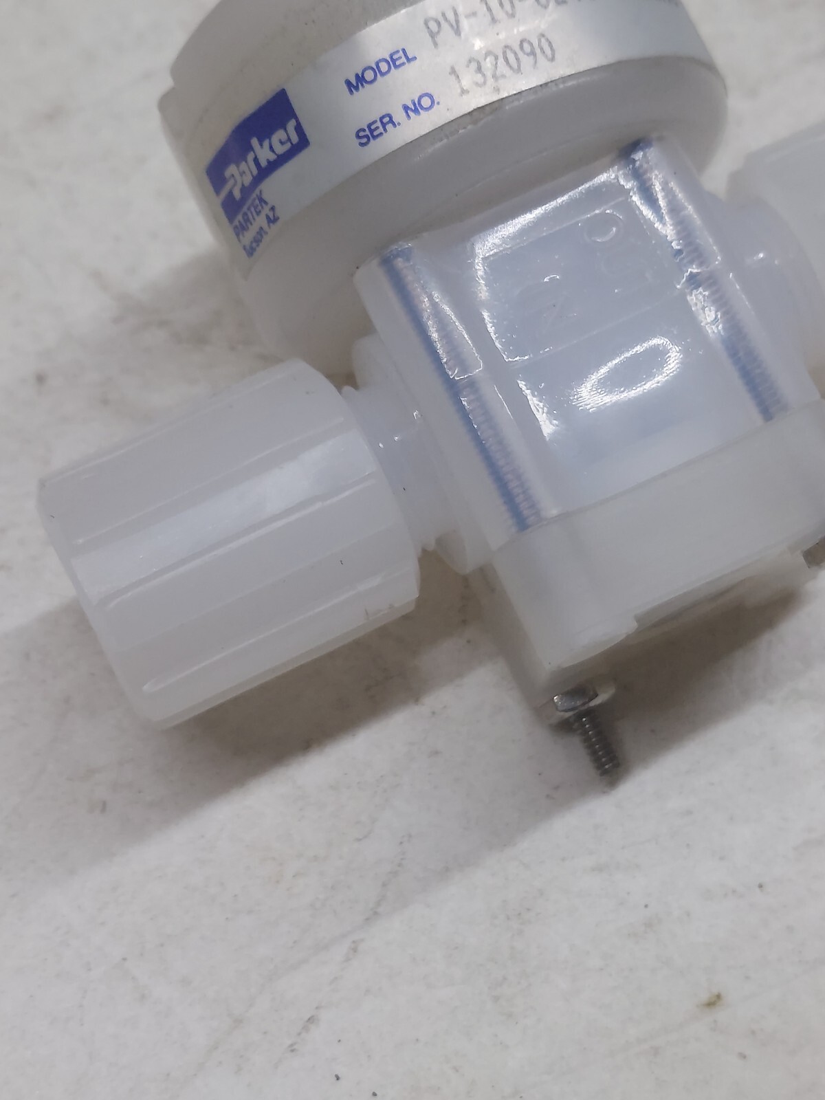 PARKER INSTRUMENTATION  PV-10-6246-10  PNEUMATIC  DIAPHRAGM  VALVE 1/4" NO BOX 