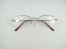 Aristar 6835 015 Gold Half Rims Eyeglasses Used Cond Free Lens Wipes 4