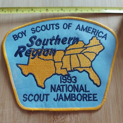Pfadfinder Amerikas Südregion 1993 National Scout Jamboree Rückenaufnäher