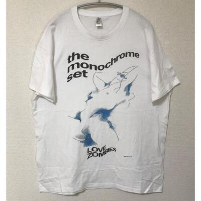 The Monochrome Set band Love Zombies 90s White T shirt Unisex tee
