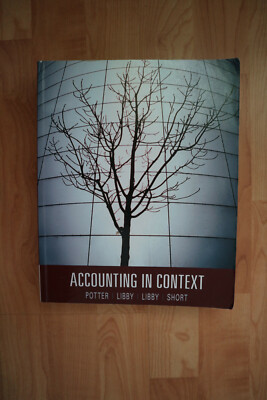Accounting in Context von Potter, Libby, Libby, Short auf Englisch Gut!!