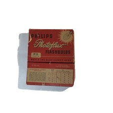 VINTAGE PHILIPS FLASHBULBS PF25 CLASS M 10 BULBS NIB NOS