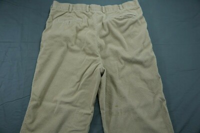 Nat Nast Thick Wale Silk Blend Corduroy Pants, Cords Men's Size 38