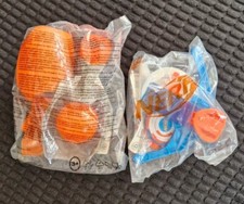 Mcdonalds Happy Meal Nerf Spielzeug ungeöffnet Armbrust und Fangspiel