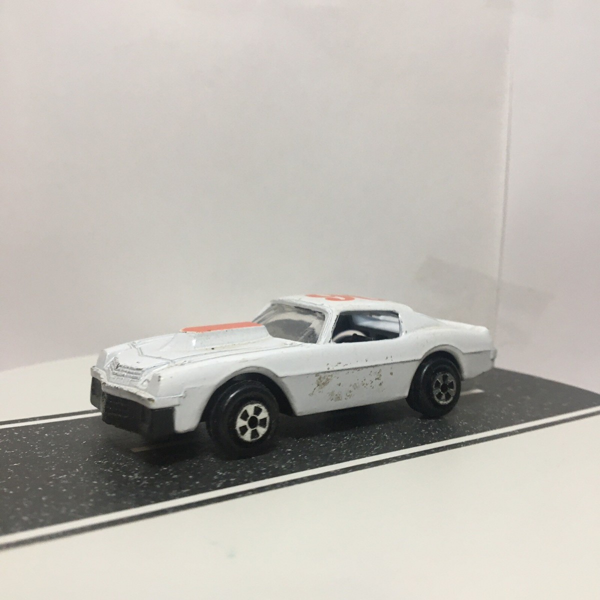 ERTL 1980's Hardees Promo Car White Orange Pontiac Trans Am Loose