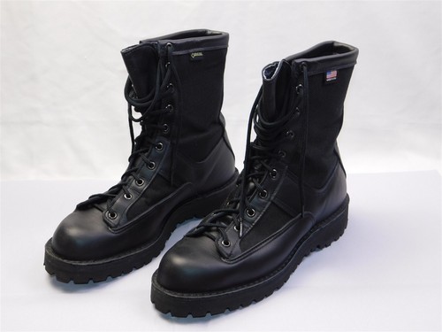 Danner ACADIA Black Leather 8" GTX Lace Up Tactical Work Boots Sz 10 NEW In Box - Picture 3 of 14