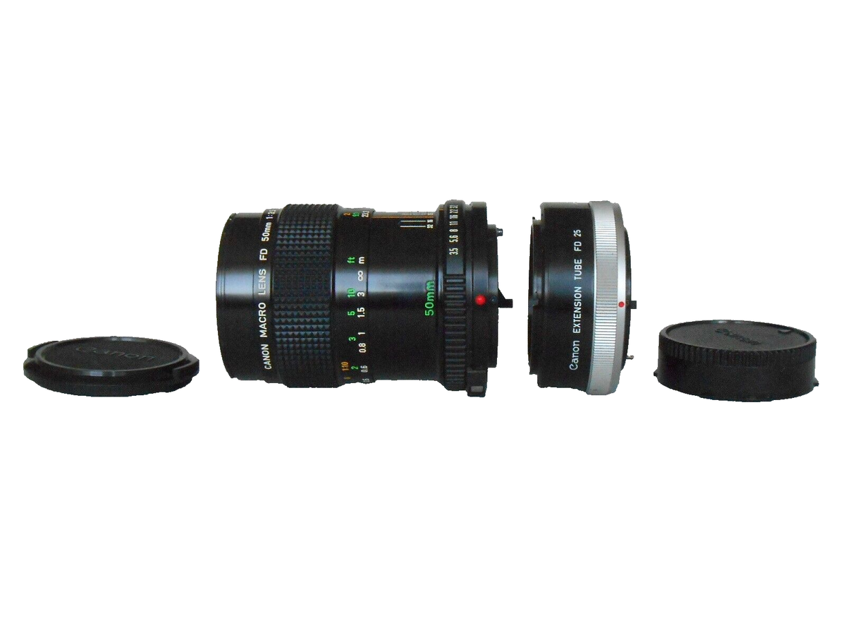 希少！Canon FD 50mm EXTENSION TUBE FD 25 Canon Extension Tube FD 25 | eBay