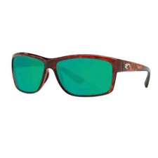 Costa Del Mar AA 10 OGMP Mag Bay Sunglasses Tortoise Green Mirror 580P Polarized