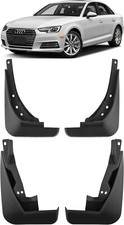 Genuine Front & Rear Splash Guards Mud Flaps For 2016-2019 Audi A4 B9 Saloon