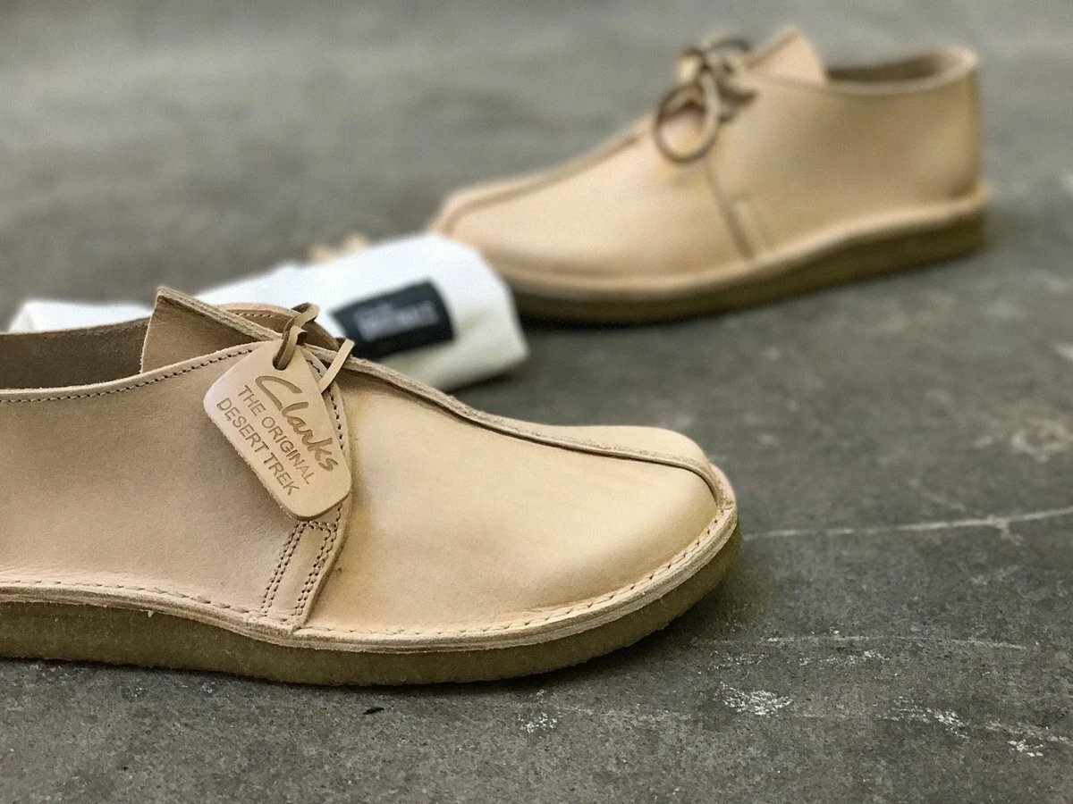 Clarks Original Mens Desert Trek Italy Made Natural Tan UK 6,7,8,9,10,11 G