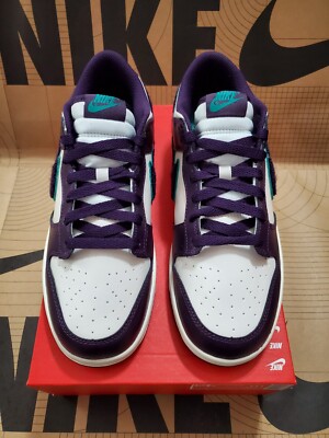Nike Men's Dunk Low 'Chenille Swoosh - Grand Purple DQ7683-100