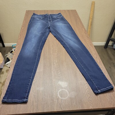 YMI Jeans Size 5 Juniors High Rise Skinny Dark Wash
