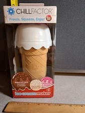 Chill Factor Ice Cream Maker Soft Serve In Minutes New Opened Box #2058L184