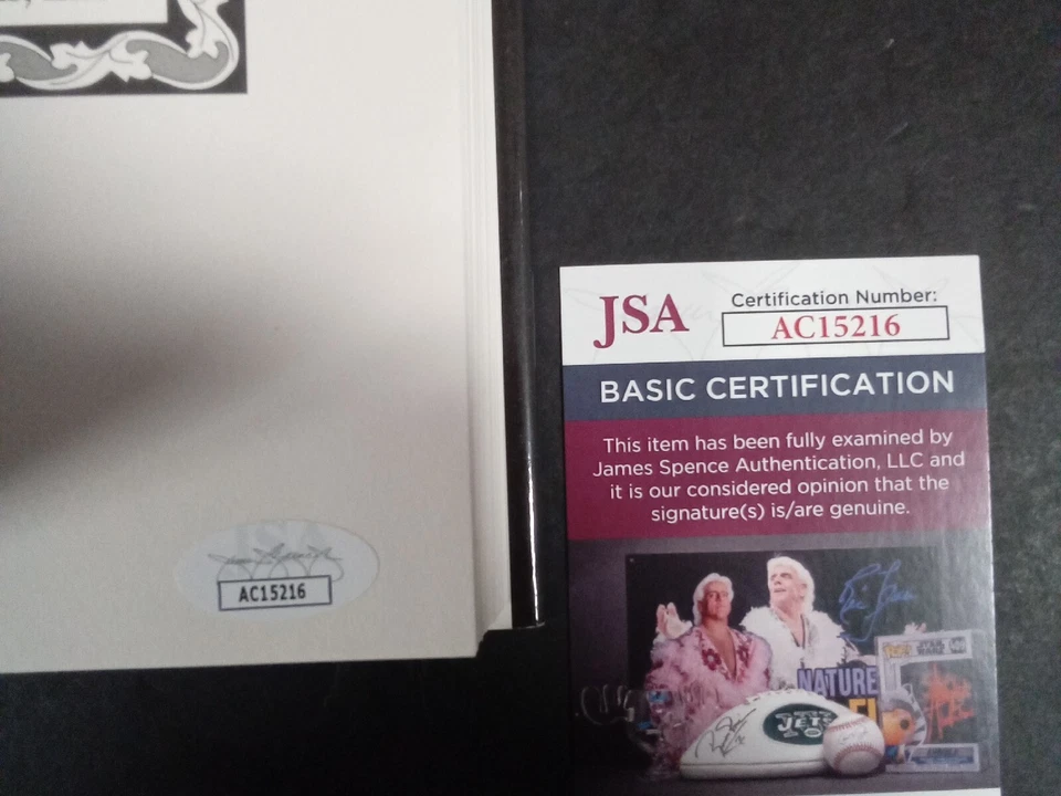 Gordie Howe & Colleen Howe Signed "And Howe!" Book Detroit Red Wings JSA COA -1# - Image 3 of 4