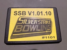 Silver Strike Bowling Replacement Solid State Hard Drive (SSD) Newest Software