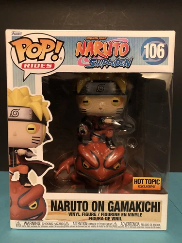 Funko POP! Naruto on Gamakichi Hot Topic Exclusive