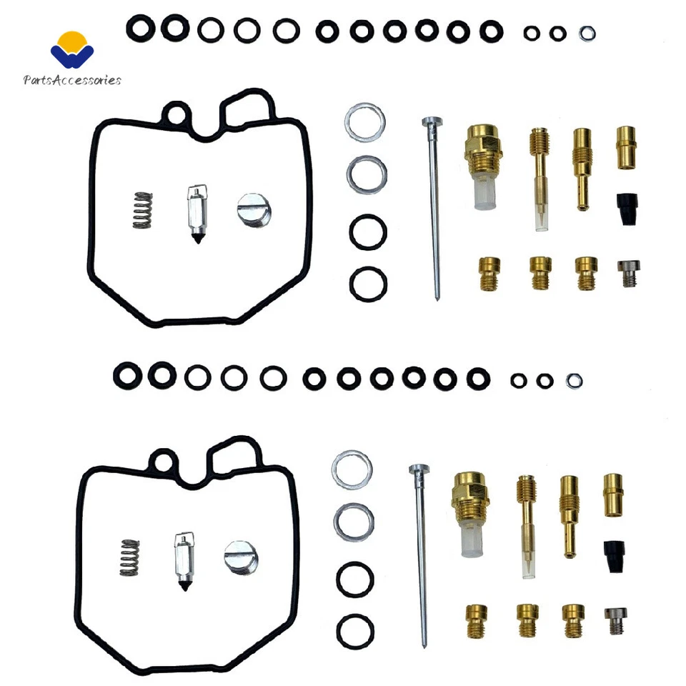 Kit de reconstrucción de carburador X2 para Honda Silver Wing 500 GL500 GL500I CX500 1981-1982 Foto 2 de 4