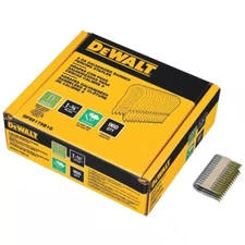 DEWALT 2-Boxes Galvanized Barbed Paper Tape Fencing Staples 1.75 in. x 9-Gauge