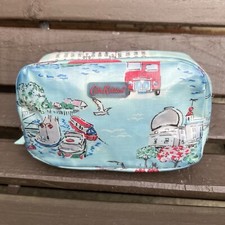 Cath Kidston Make Up Bag Wash Bag London Boats Bus River Pouch *READ*