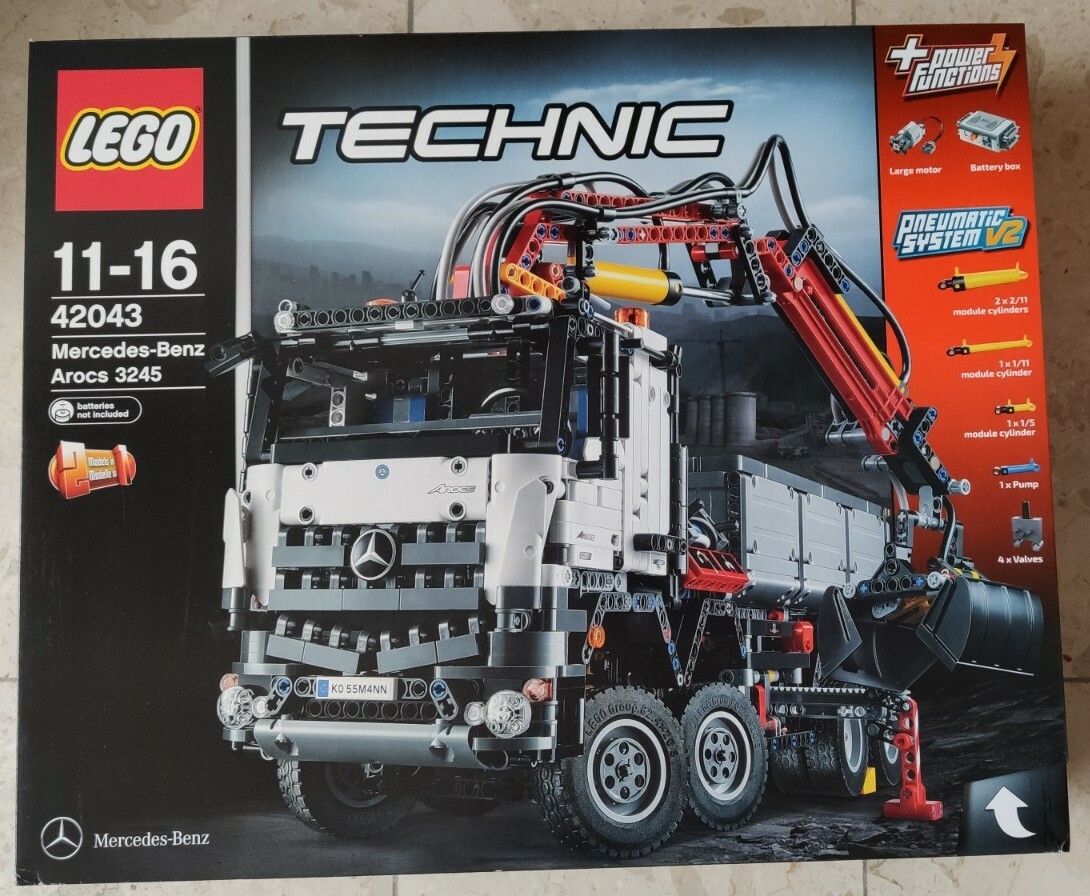 mercedes arocs lego technic
