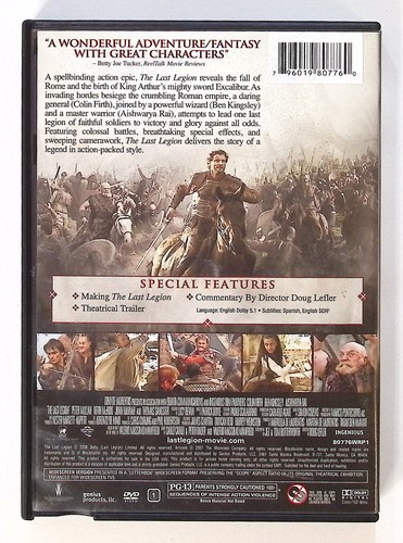 Blockbuster Exclusive - The Last Legion (DVD, 2006) - Picture 2 of 3