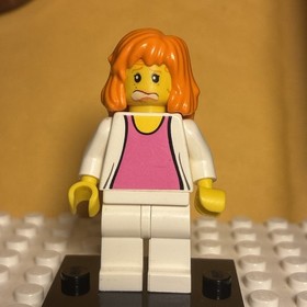 Lego Mary Jane Watson Minifigure From 4852 Spiderman Vs Green Goblin (Exclusive)