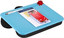 LAPGEAR Compact Lap Desk - Fits up to 15 Inch Laptops - Alaskan Blue